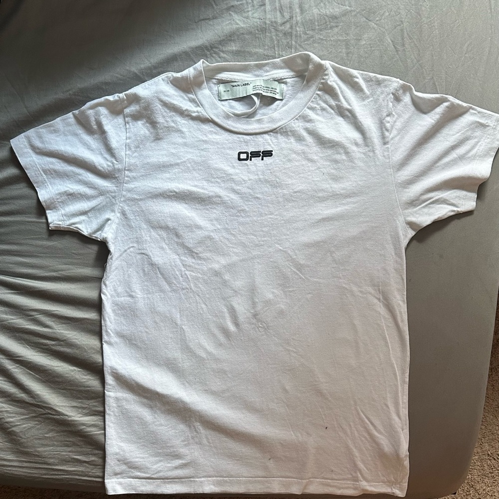OFF-WHITE AIRPORT TAPE TEE